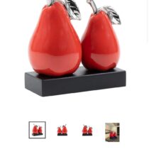 Pear Sculpture Kitchen Decor
