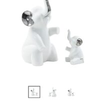 Elephant Family Sculpture